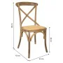 Dining Chair Alexandra House Living Brown 42 x 88 x 44 cm by Alexandra House Living, Dining Chairs - Ref: D1631241, Price: 11...