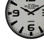 Horloge Murale Blanc Noir Fer 46 x 46 x 6 cm de BigBuy Home, Pendules murales - Réf : S8805284, Prix : 35,14 €, Remise : %