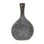 Vase Blanc Noir Polyrésine 27 x 12 x 43 cm de BigBuy Home, Vases - Réf : S8805287, Prix : 37,97 €, Remise : %