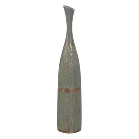 Vase Vert Doré Polyrésine 16 x 16 x 75,5 cm de BigBuy Home, Vases - Réf : S8805297, Prix : 39,78 €, Remise : %