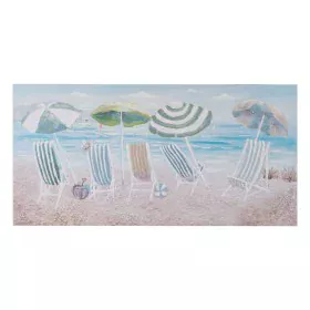 Cuadro Lienzo Playa 120 x 3,5 x 60 cm de BigBuy Home, Pinturas artísticas - Ref: S8805309, Precio: 36,82 €, Descuento: %