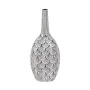 Vase White Black Polyresin 21,5 x 12 x 50 cm by BigBuy Home, Vases - Ref: S8805322, Price: 34,73 €, Discount: %