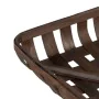 Basket set Brown Wood 52 x 52 x 11,5 cm (3 Units) by BigBuy Home, Storage baskets - Ref: S8805325, Price: 28,29 €, Discount: %