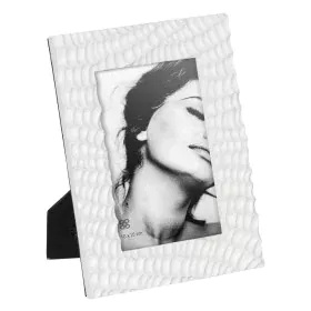 Cadre photo Blanc Polyrésine 16 x 1,7 x 21 cm de BigBuy Home, Cadres muraux et de table - Réf : S8805327, Prix : 11,50 €, Rem...