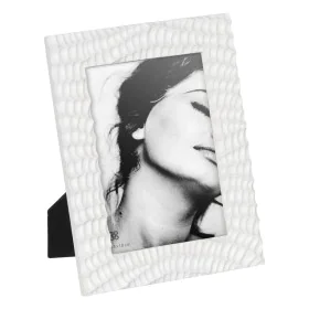 Photo frame White Polyresin 18,4 x 1,7 x 23,5 cm by BigBuy Home, Table and wall frames - Ref: S8805328, Price: 14,29 €, Disco...