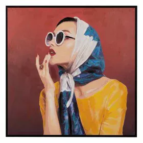 Painting Canvas Lady 80 x 3,5 x 80 cm by BigBuy Home, Paintings - Ref: S8805335, Price: 48,50 €, Discount: %