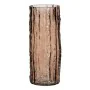 Vaso Castanho Cristal 12 x 12 x 30,5 cm de BigBuy Home, Jarrões - Ref: S8805342, Preço: 19,51 €, Desconto: %