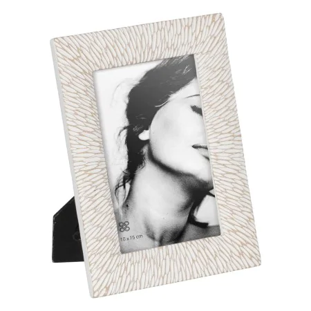 Photo frame White Polyresin 15 x 1,7 x 20 cm by BigBuy Home, Table and wall frames - Ref: S8805349, Price: 11,57 €, Discount: %