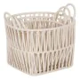 Juego de Cestos Blanco Cuerda 38 x 38 x 32 cm (3 Piezas) de BigBuy Home, Cestos de almacenaje - Ref: S8805360, Precio: 43,58 ...