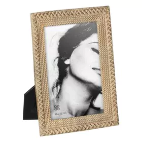 Cadre photo Beige Polyrésine 14 x 2 x 18,5 cm de BigBuy Home, Cadres muraux et de table - Réf : S8805367, Prix : 9,58 €, Remi...