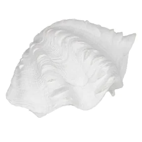 Figura Decorativa Branco Concha 14 x 7 x 10 cm de BigBuy Home, Adornos - Ref: S8805380, Preço: 5,58 €, Desconto: %