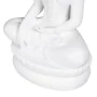 Decorative Figure White Buddha 19,2 x 12 x 32,5 cm by BigBuy Home, Ornaments - Ref: S8805383, Price: 30,02 €, Discount: %