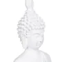 Decorative Figure White Buddha 19,2 x 12 x 32,5 cm by BigBuy Home, Ornaments - Ref: S8805383, Price: 30,02 €, Discount: %