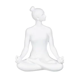 Figura Decorativa Branco 17,5 x 11 x 23,5 cm de BigBuy Home, Adornos - Ref: S8805386, Preço: 23,81 €, Desconto: %