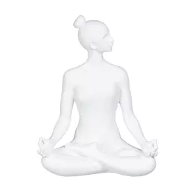 Figurine Décorative Blanc 17,5 x 11 x 23,5 cm de BigBuy Home, Objets de décoration - Réf : S8805386, Prix : 23,81 €, Remise : %