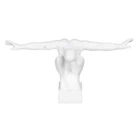 Figura Decorativa Branco 39 x 15,5 x 19 cm de BigBuy Home, Adornos - Ref: S8805388, Preço: 33,89 €, Desconto: %