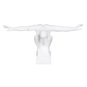 Statua Decorativa Bianco 39 x 15,5 x 19 cm di BigBuy Home, Soprammobili - Rif: S8805388, Prezzo: 33,89 €, Sconto: %