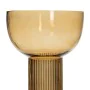 Vase Brown Crystal 18 x 18 x 25,5 cm by BigBuy Home, Vases - Ref: S8805400, Price: 24,09 €, Discount: %