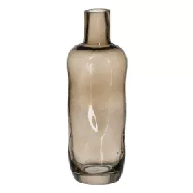 Vase Brown Crystal 8,5 x 8,5 x 23,5 cm by BigBuy Home, Vases - Ref: S8805401, Price: 11,98 €, Discount: %