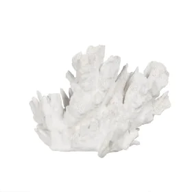 Figurine Décorative Blanc Corail 29 x 20 x 21 cm de BigBuy Home, Objets de décoration - Réf : S8805420, Prix : 31,16 €, Remis...