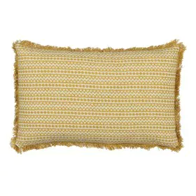 Cojín Algodón Beige Mostaza 50 x 30 cm de BigBuy Home, Cojines - Ref: S8805421, Precio: 18,46 €, Descuento: %