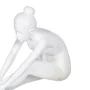 Figura Decorativa Blanco 27,5 x 9 x 19 cm de BigBuy Home, Adornos - Ref: S8805423, Precio: 24,59 €, Descuento: %