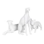 Statua Decorativa Bianco Cane 18 x 12,5 x 37 cm di BigBuy Home, Soprammobili - Rif: S8805425, Prezzo: 33,81 €, Sconto: %