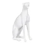 Figura Decorativa Blanco Perro 19 x 12 x 37,5 cm de BigBuy Home, Adornos - Ref: S8805427, Precio: 34,96 €, Descuento: %