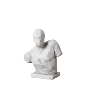 Busto Argilla Uomo 44 x 26,5 x 57 cm di BigBuy Home, Sculture - Rif: S8805429, Prezzo: 66,65 €, Sconto: %