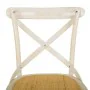 Stool Alexandra House Living White Rattan 53 x 116 x 45 cm by Alexandra House Living, Sofas and chairs - Ref: D1631252, Price...