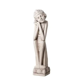 Sculpture Argile Fibre 21 x 20 x 97,5 cm de BigBuy Home, Sculptures - Réf : S8805432, Prix : 77,95 €, Remise : %