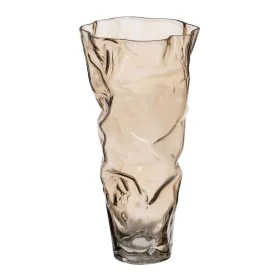 Vase Marron Verre 15,5 x 14 x 32 cm de BigBuy Home, Vases - Réf : S8805433, Prix : 19,94 €, Remise : %