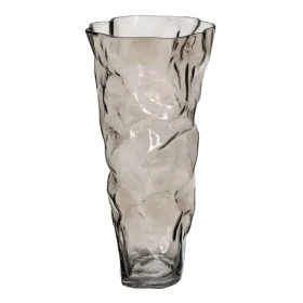 Vaso Cinzento Cristal 19 x 17 x 38,5 cm de BigBuy Home, Jarrões - Ref: S8805434, Preço: 33,89 €, Desconto: %