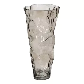 Vase Gris Verre 19 x 17 x 38,5 cm de BigBuy Home, Vases - Réf : S8805434, Prix : 32,54 €, Remise : %