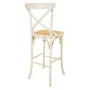 Stool Alexandra House Living White Rattan 53 x 116 x 45 cm by Alexandra House Living, Sofas and chairs - Ref: D1631252, Price...