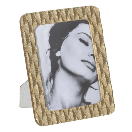 Photo frame Golden Polyresin Sheets 20,5 x 1,5 x 26 cm by BigBuy Home, Table and wall frames - Ref: S8805446, Price: 15,50 €,...