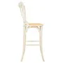 Stool Alexandra House Living White Rattan 53 x 116 x 45 cm by Alexandra House Living, Sofas and chairs - Ref: D1631252, Price...