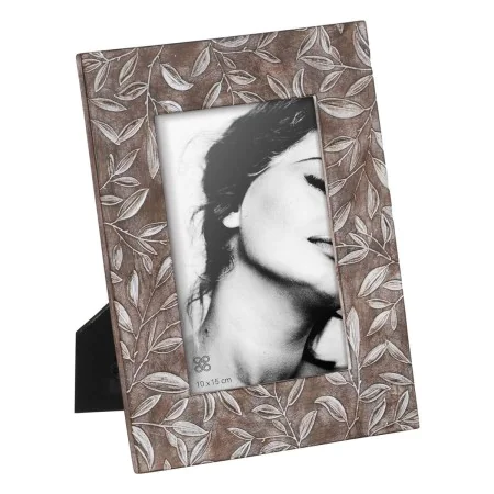 Photo frame Beige Polyresin 16 x 1,5 x 21 cm by BigBuy Home, Table and wall frames - Ref: S8805449, Price: 11,57 €, Discount: %