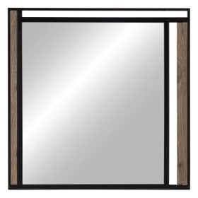 Wall mirror NUDE Black Beige 70 x 2 x 70 cm by BigBuy Home, Wall-Mounted Mirrors - Ref: S8805452, Price: 155,62 €, Discount: %