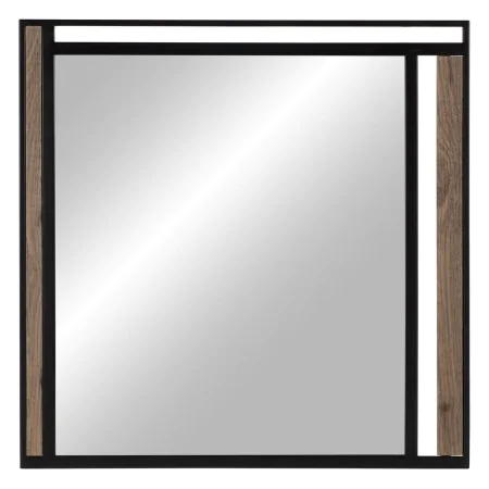 Miroir mural NUDE Noir Beige 70 x 2 x 70 cm de BigBuy Home, Miroirs muraux - Réf : S8805452, Prix : 149,40 €, Remise : %