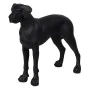 Figura Decorativa Negro Perro 39 x 15 x 34,5 cm de BigBuy Home, Adornos - Ref: S8805454, Precio: 46,49 €, Descuento: %