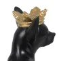 Figurine Décorative Noir Doré Chien 17 x 11,7 x 25,5 cm de BigBuy Home, Objets de décoration - Réf : S8805464, Prix : 28,25 €...