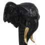 Figurine Décorative Noir Doré Eléphant 20,5 x 14,3 x 35,5 cm de BigBuy Home, Objets de décoration - Réf : S8805465, Prix : 33...