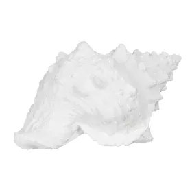 Figurine Décorative Blanc Conque 21 x 14 x 12 cm de BigBuy Home, Objets de décoration - Réf : S8805469, Prix : 13,99 €, Remis...