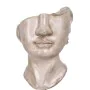 Figura Decorativa Bege Face 12,5 x 13,5 x 27,5 cm de BigBuy Home, Adornos - Ref: S8805473, Preço: 27,89 €, Desconto: %