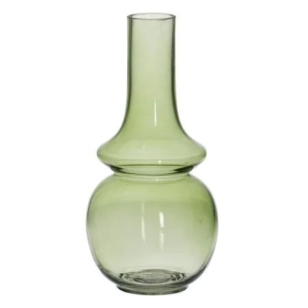 Vaso Verde Cristal 12,5 x 12,5 x 26 cm de BigBuy Home, Jarrões - Ref: S8805482, Preço: 20,04 €, Desconto: %