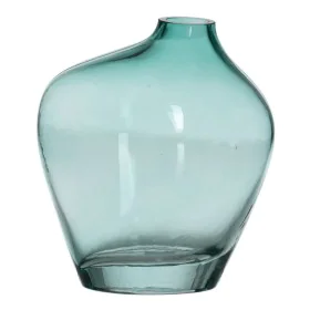 Vase Vert Verre 14,5 x 9,5 x 17 cm de BigBuy Home, Vases - Réf : S8805483, Prix : 16,32 €, Remise : %