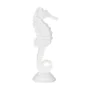 Decorative Figure White Sea Horse 11 x 9 x 31 cm by BigBuy Home, Ornaments - Ref: S8805487, Price: 19,83 €, Discount: %