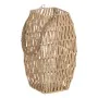 Lanterne Bougeoir Lanterne Beige Métal Papier Verre 18,5 x 18,5 x 36 cm de BigBuy Home, Bougeoirs et chandeliers - Réf : S880...