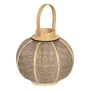 Lanterne Bougeoir Lanterne Beige Jute 26 x 26 x 23,5 cm de BigBuy Home, Bougeoirs et chandeliers - Réf : S8805520, Prix : 20,...